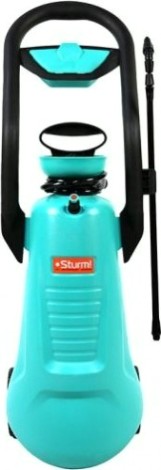 Опрыскиватель Sturm 3016-22-16 со шлангом на колесах, с кейсом, 16л.