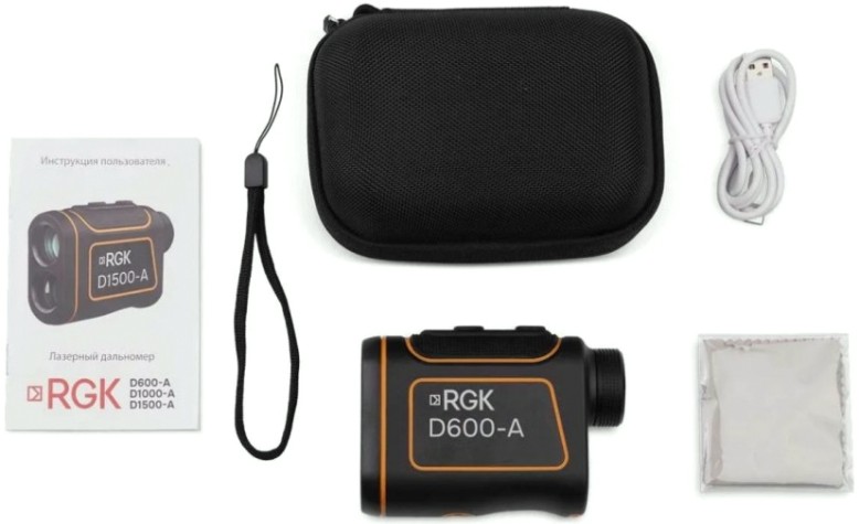 Оптический дальномер RGK D600-A С ПОВЕРКОЙ [720091]