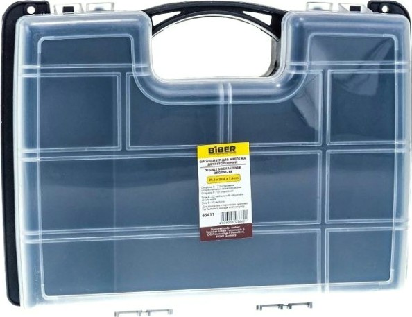 Органайзер Biber 65411 для крепежа двухсторонний (295х226х76мм) [тов-101381]