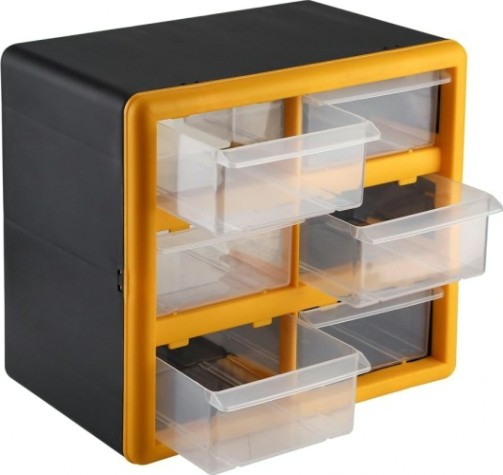 Органайзер DEKO DKTB10 система хранения 6 выдвижных ящиков (26.5х16х23.5с [065-0815]