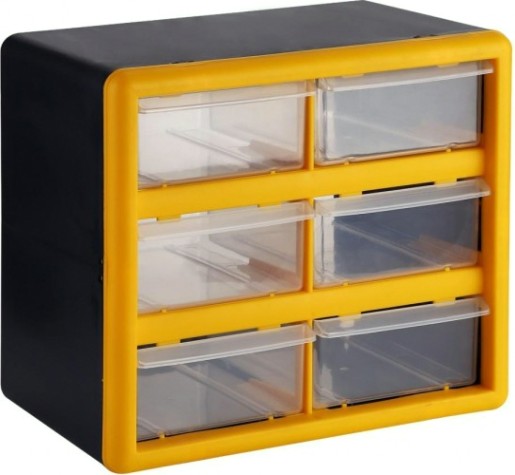 Органайзер DEKO DKTB10 система хранения 6 выдвижных ящиков (26.5х16х23.5с [065-0815]