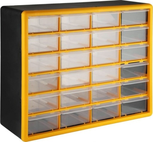 Органайзер DEKO DKTB11 система хранения 24 выдвижных ящика (50х16х39см) [065-0816]