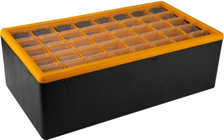 Органайзер DEKO DKTB14 система хранения 40 выдвижных ящиков (50х16х25см) [065-0819]