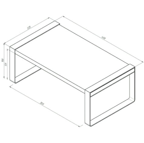 Органайзер кухонный EMBODIMENT EMB-KO-WT-VOB дуб Вотан, черный