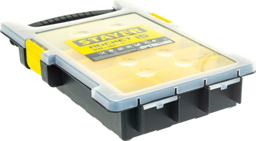 Органайзер STAYER ROCKET-15 пластиковый, [2-38031_z01]