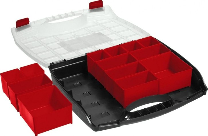 Органайзер ЗУБР ВОЛГА-13 со съемными лотками, [38034-13]