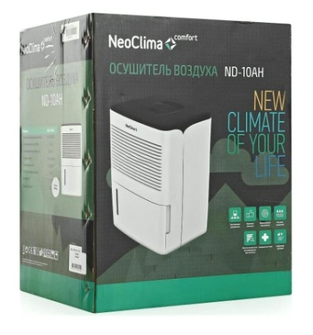 Осушитель воздуха NEOCLIMA ND-10AH мобильный (10 л/сутки) [00000027322]