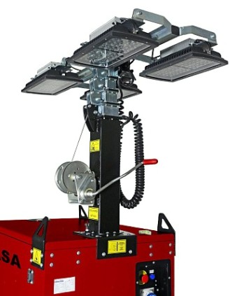 Осветительная мачта Kedasa Fenix 4x320W MultiLED Italtower [FENIX_PRO22_3020]