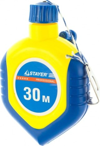 Отбивка STAYER MASTER нить разметочная в двухкомпонентном корпусе, 30 м [2-06381]