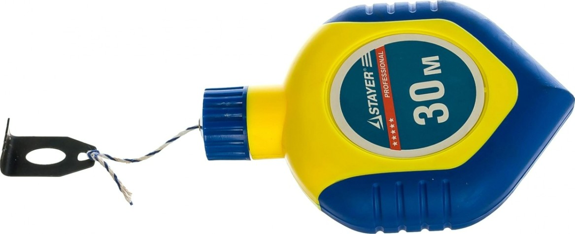 Отбивка STAYER MASTER нить разметочная в двухкомпонентном корпусе, 30 м [2-06381]