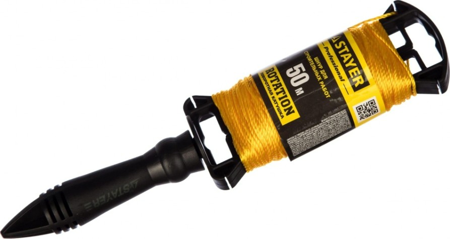 Отбивка STAYER MASTER шнур для строительных работ, на катушке, 50м [2-06411-050]