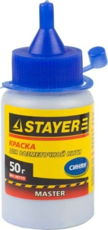 Отбивка STAYER STAYER краска для разметочных шнуров, синяя, 50г [0640-1_z01]