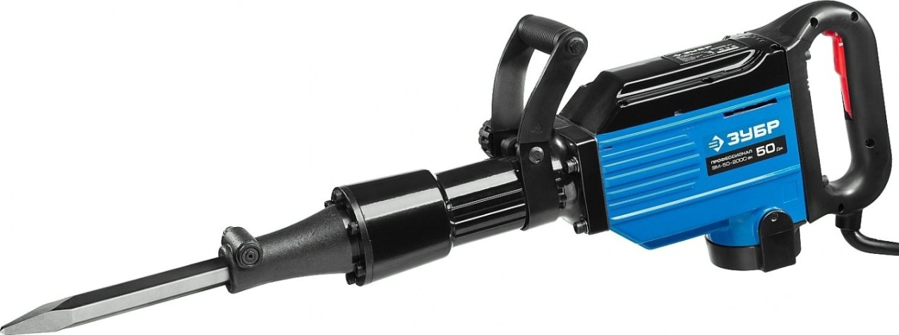 Отбойный молоток ЗУБР ЗМ-50-2000 ВК Профессионал Отбойный молоток ЗУБР ЗМ-50-2000 ВК Профессионал