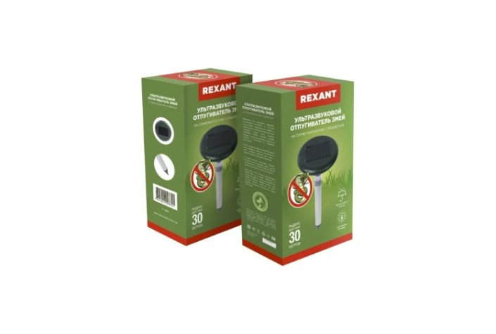 Отпугиватель змей REXANT 71-0027 ультразвуковой R 30м, на солнечной батарее Отпугиватель змей REXANT 71-0027 ультразвуковой R 30м, на солнечной батарее