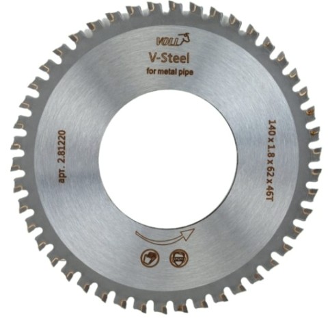 Отрезной диск VOLL 2.81220 V-Steel для элект. трубореза V-CUT 270E/400Е Отрезной диск VOLL 2.81220 V-Steel для элект. трубореза V-CUT 270E/400Е