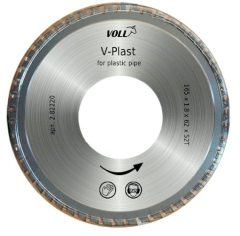 Отрезной диск VOLL 2.82220 V-Plast для элект. трубореза V-CUT 400E Отрезной диск VOLL 2.82220 V-Plast для элект. трубореза V-CUT 400E