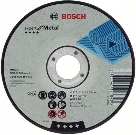 Отрезной круг по металлу BOSCH 230х3,0х22.2 мм A30S-BF Expert for Metal [2608600324]