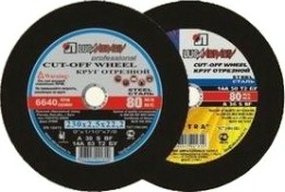 Отрезной круг по металлу ЛУГА 400х4,0х32,0 мм A 24 S BF (14А БУ) 80 2 ручн. круг отр. мет. [D11004003240010]