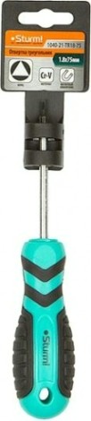 Отвертка 3-гранная Sturm 1040-21-TR18-75 мангнит. наконеч., 1,8x75мм