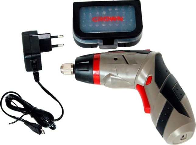 Отвертка аккумуляторная Crown CT22025 Отвертка аккумуляторная Crown CT22025