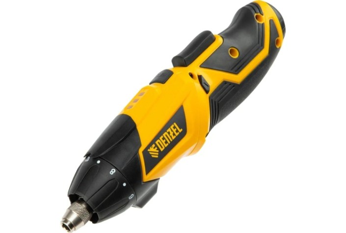 Отвертка аккумуляторная Denzel CSL-3,6-01 с аксессуарами [26001]
