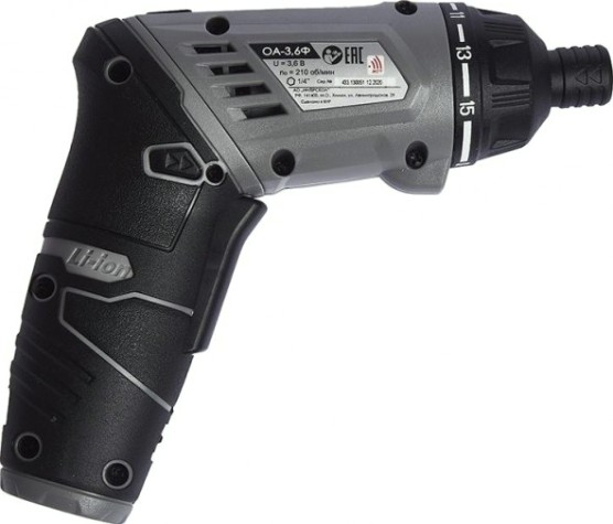 Отвертка аккумуляторная ИНТЕРСКОЛ ОА-3.6 Ф ДМ (кейс) [433.0.1.00]