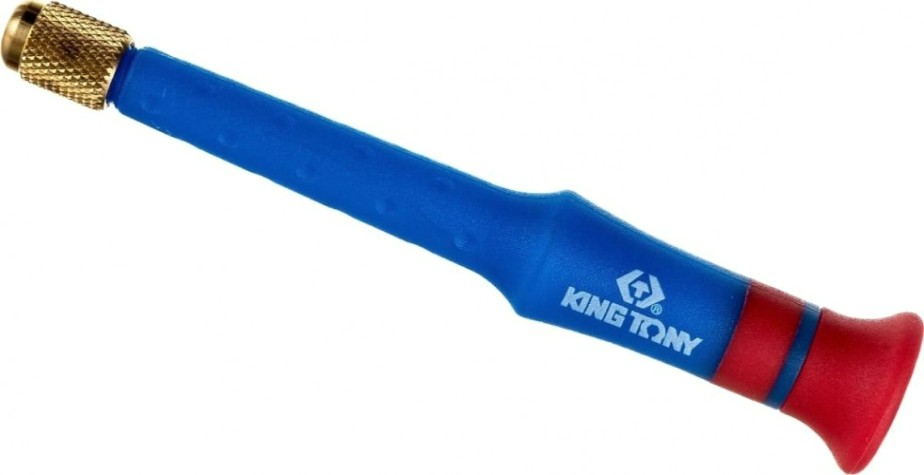 Отвертка-держатель KING TONY 91230 для вставок серии 2431, 2433, 100 мм