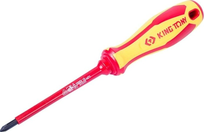 Отвертка диэлектрическая KING TONY 14780306 PZ3 х 150 мм