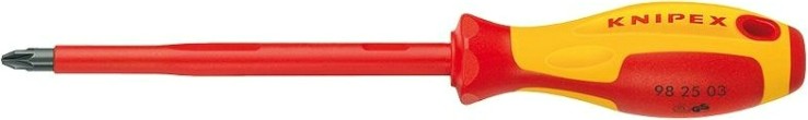 Отвертка диэлектрическая KNIPEX 982500 1000 V, PZ0 [KN-982500]