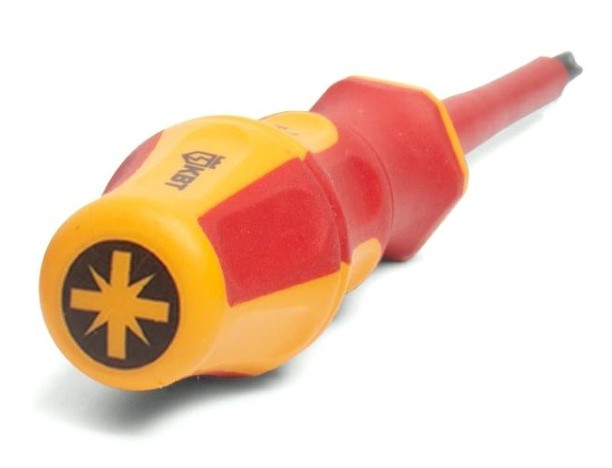 Отвертка диэлектрическая КВТ PZ-FL 2х100 "Профи" [79779]