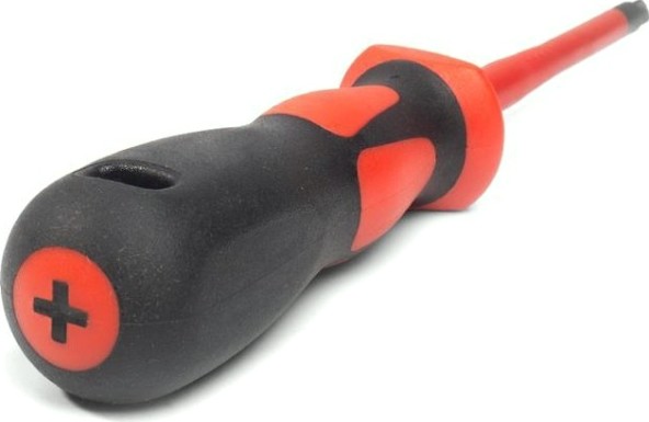 Отвертка диэлектрическая КВТ СЛИМ 1000 V, PH/FL1 х 80 мм 78591 [78591]