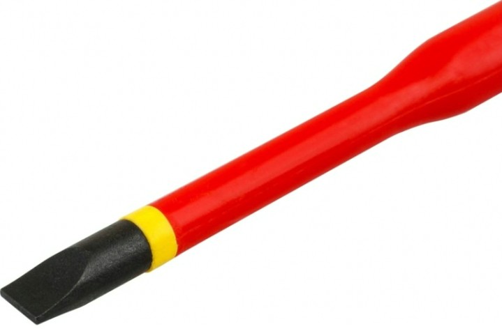 Отвертка диэлектрическая шлицевая Norgau 5,5х125мм vde slim n172 [067063155]