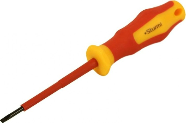 Отвертка диэлектрическая шлицевая Sturm 1040-17-SL3-75 sl3х75мм