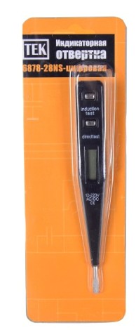 Отвертка индикаторная Ресанта 6878-28NS цифровая [61/10/158]