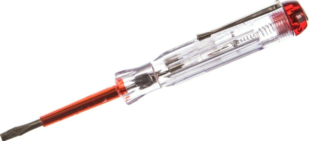 Отвертка индикаторная Sturm 1040-02-VT 130 мм, 100-500в, прямой шлиц