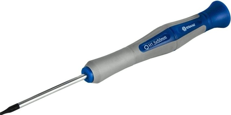 Отвертка Кобальт 245-411 для точных работ ultra grip hex 1.5х50 мм cr-v, дв