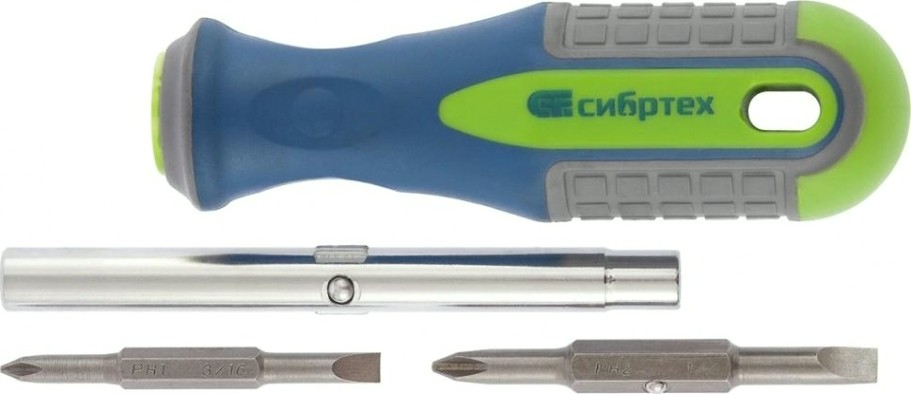 Отвертка комбинированная СИБРТЕХ SL5,0 / PH1, SL6,0 / PH2/ 13377 [13377]
