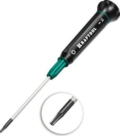 Отвертка KRAFTOOL Precision TX8 для точных работ [25684-08]