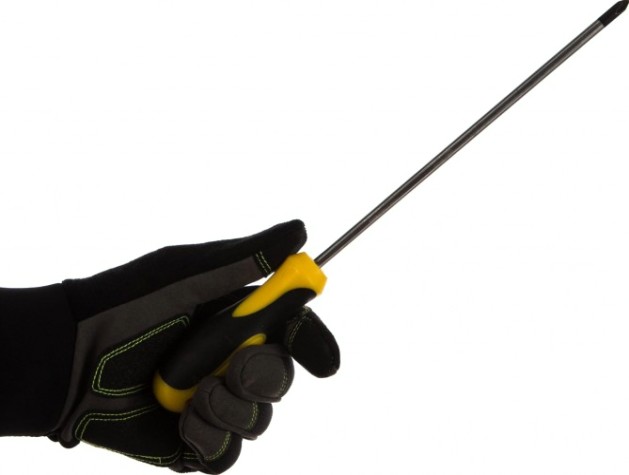 Отвертка крестовая Biber Эксперт 85546 CrV сталь ph 2х200мм [тов-079476]