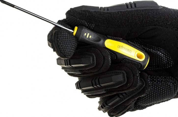 Отвертка крестовая Biber Крафтер 86010 CrV сталь ph 0х75мм [тов-141908]