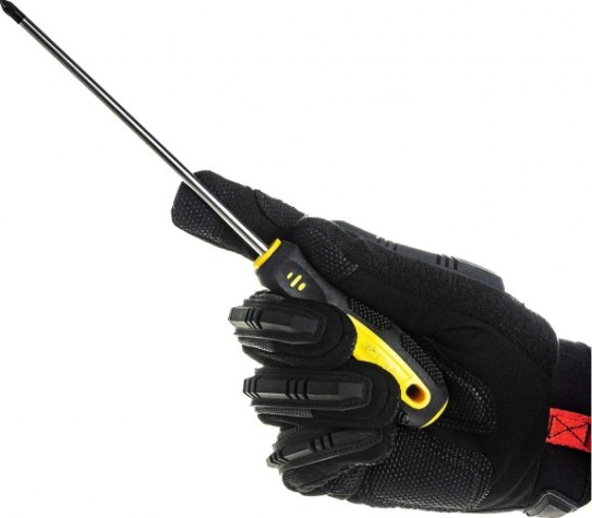 Отвертка крестовая Biber Крафтер 86015 CrV сталь ph 1х150мм [тов-141912]