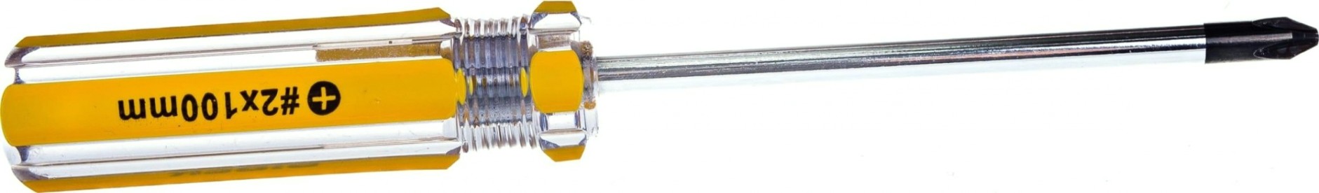 Отвертка крестовая Biber Стандарт 85585 PH 2х100мм [тов-079495]