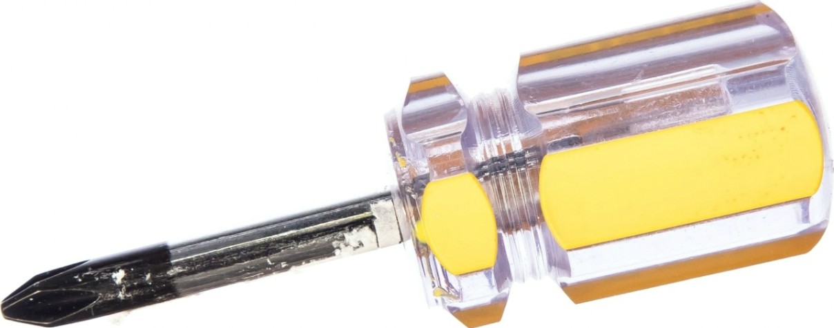 Отвертка крестовая Biber Стандарт 85589 PH 2х38мм (бочка) [тов-079499]