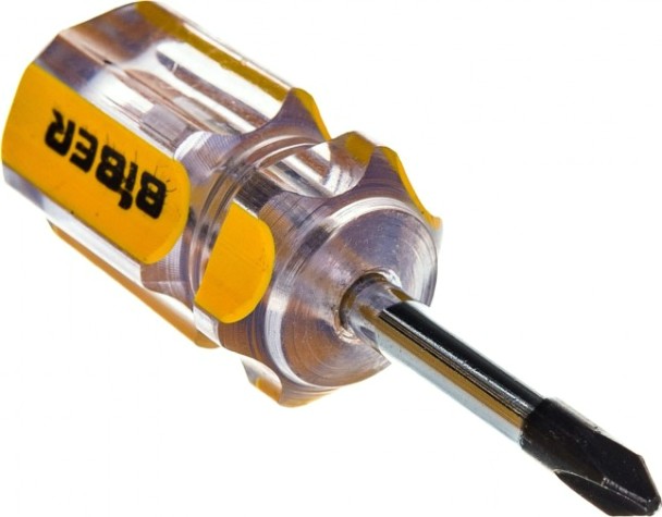 Отвертка крестовая Biber Стандарт 85589 PH 2х38мм (бочка) [тов-079499]