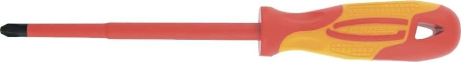 Отвертка крестовая диэлектрическая GROSS 12947 1000 V, PH1 х 80 мм Отвертка крестовая диэлектрическая GROSS 12947 1000 V, PH1 х 80 мм