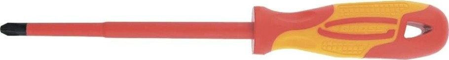 Отвертка крестовая диэлектрическая GROSS 12948 1000 V, PH2 х 100 мм Отвертка крестовая диэлектрическая GROSS 12948 1000 V, PH2 х 100 мм