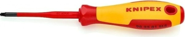 Отвертка крестовая диэлектрическая KNIPEX 982501SLS 1000 V, Plus/Minus Z [KN-982501SLS]