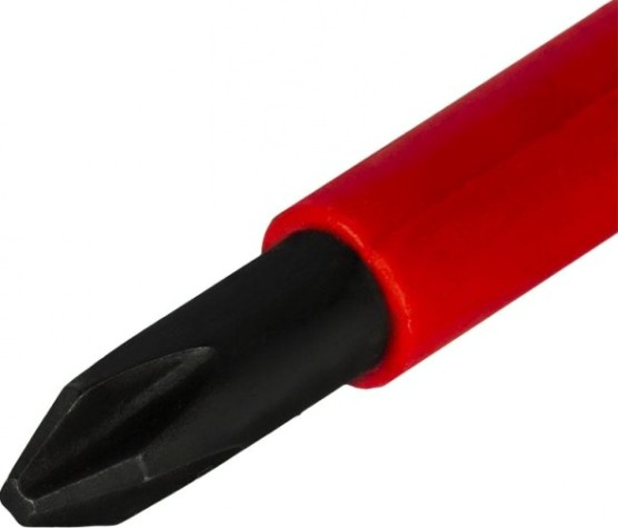 Отвертка крестовая диэлектрическая Кобальт 646-508 ultra grip ph-2х100 мм cr-v, двухкомпонентная руко