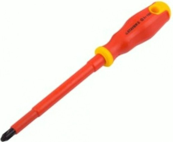 Отвертка крестовая диэлектрическая STAYER "PROFI" "ELECTRO" PH3 х 150 мм 25142-3-15 [25142-3-15_z01]