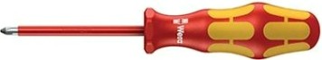 Отвертка крестовая диэлектрическая WERA Kraftform Plus 100 VDE 1000 V 162i PH PH1 х 150 мм WE-006153 [WE-006153]